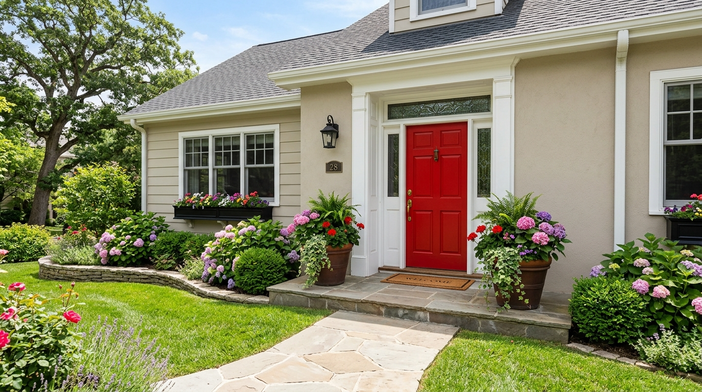 14 Welcoming Front Door Colors for Instant Curb Appeal